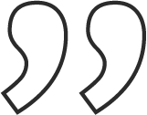 Image of a speech mark